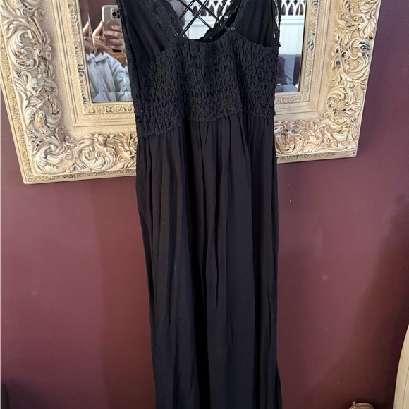 Free People Adella Maxi Slip Black - Picture 4 of 7